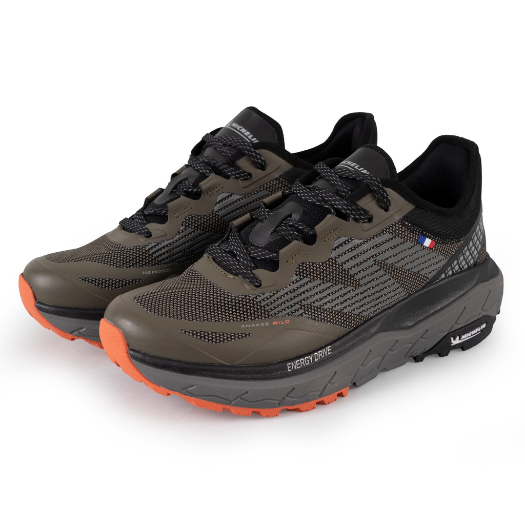 Zapatilla Trail Running Khaki Negro AW05