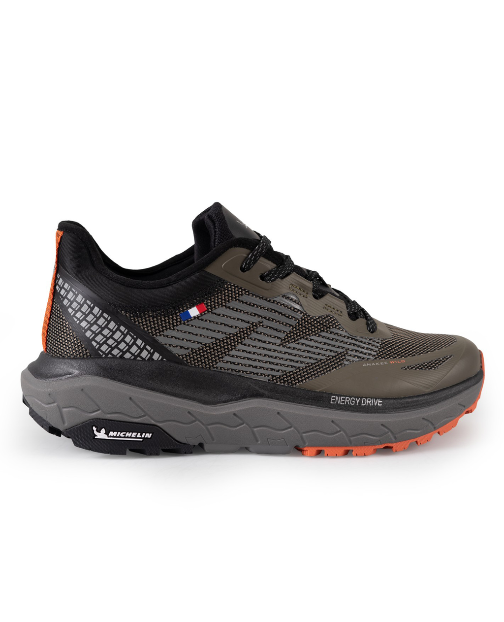 Zapatilla Trail Running Khaki Negro AW05
