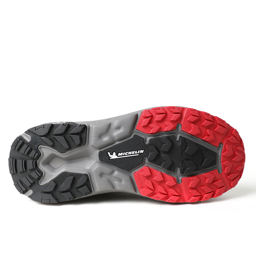 Zapatilla Trail Running Negro Rojo AW06