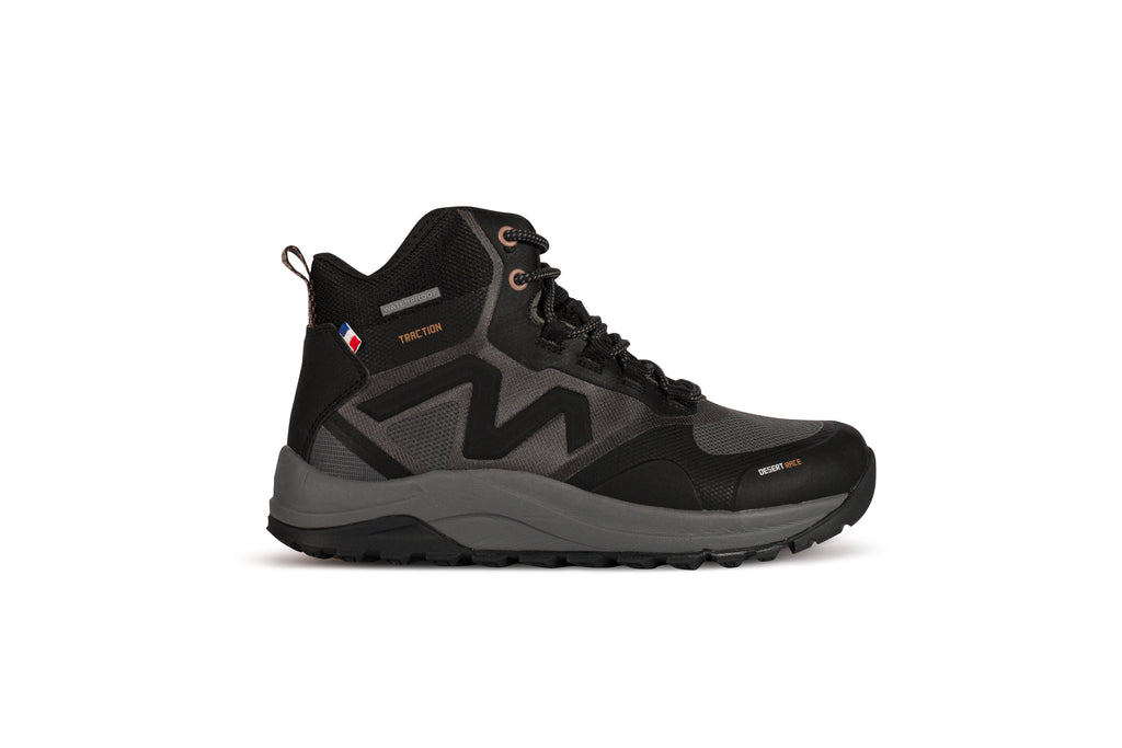 Botas Outdoor Waterproof Negro Gris DR05