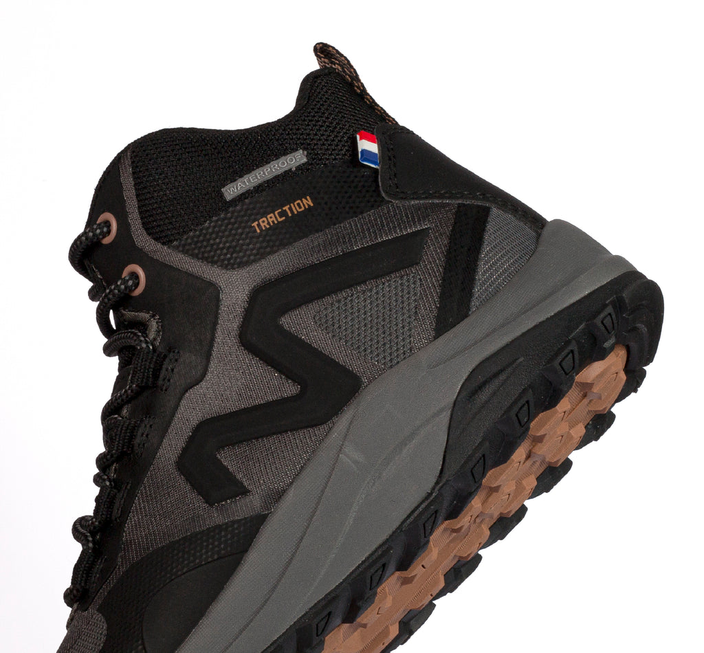 Botas Outdoor Waterproof Negro Gris DR05