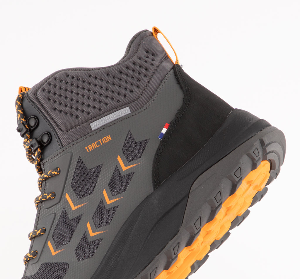 Botas Outdoor Waterproof Gris Naranjo DR21